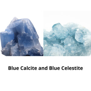 Blue Calcite and Blue Celestite
