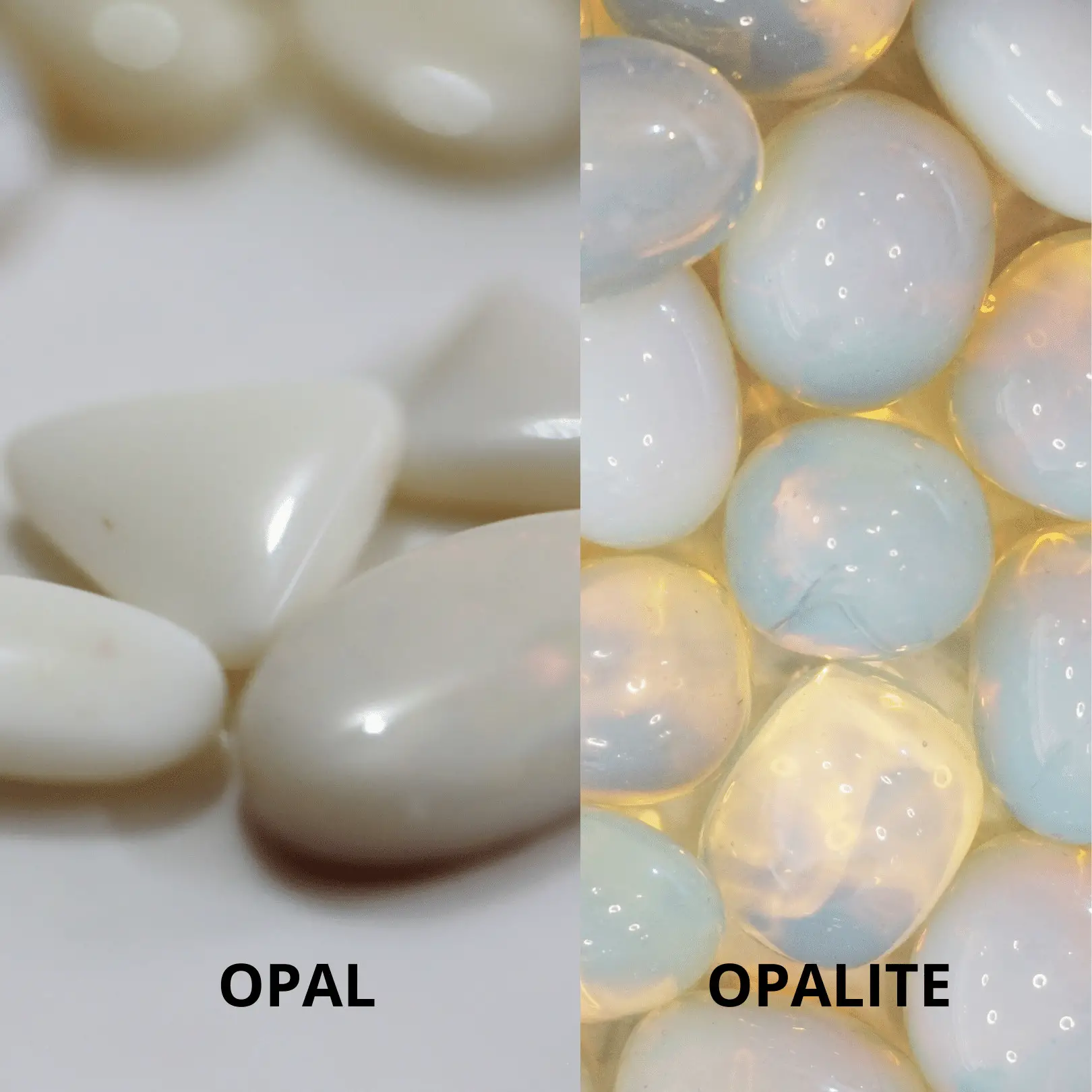 Opal vs Opalite