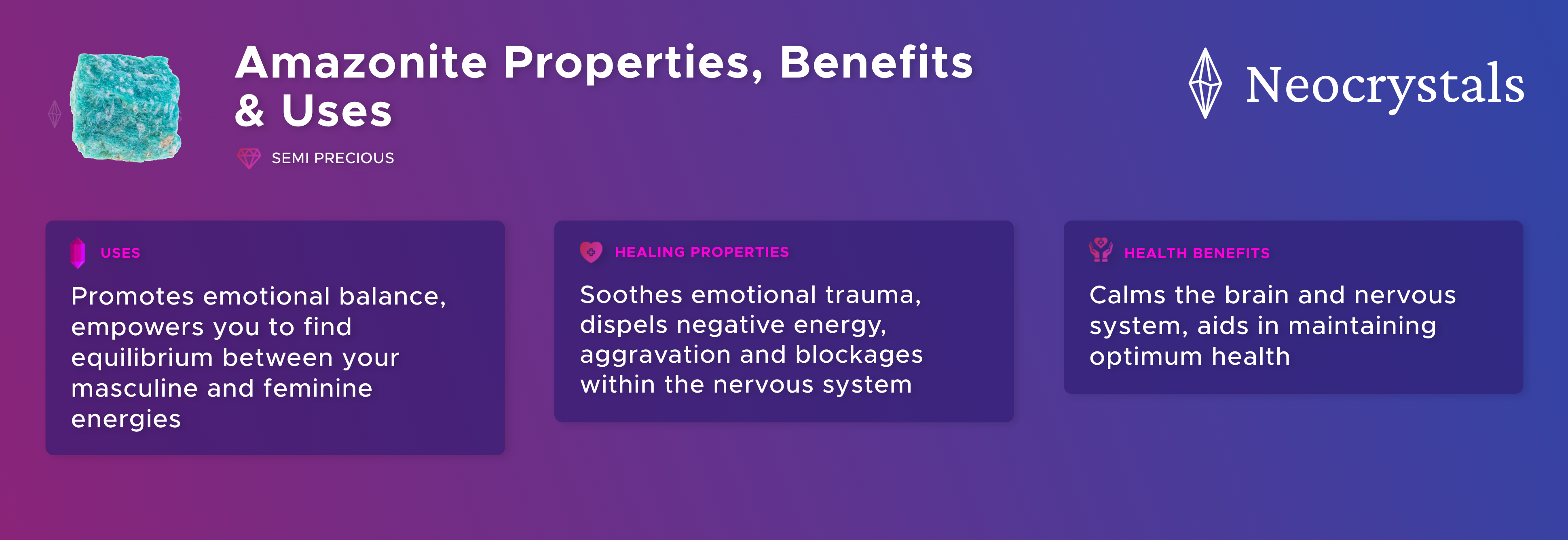 6 Amazing Benefits of Amazonite Crystal