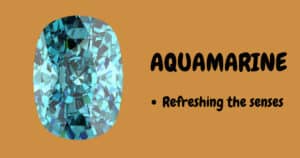 Aquamarine Crystals for peace
