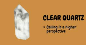 Clear Quartz Crystals for Peace