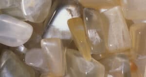 Moonstone crystals for emotional healing