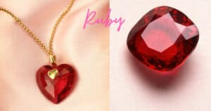 Ruby crystals for love