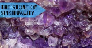 Amethyst crystals for anger
