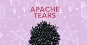 Using Apache tears crystals for study
