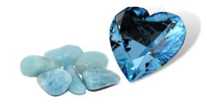 Aquamarine Crystals for travel