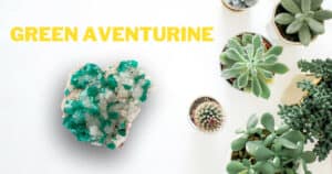 Green Aventurine crystals for plants