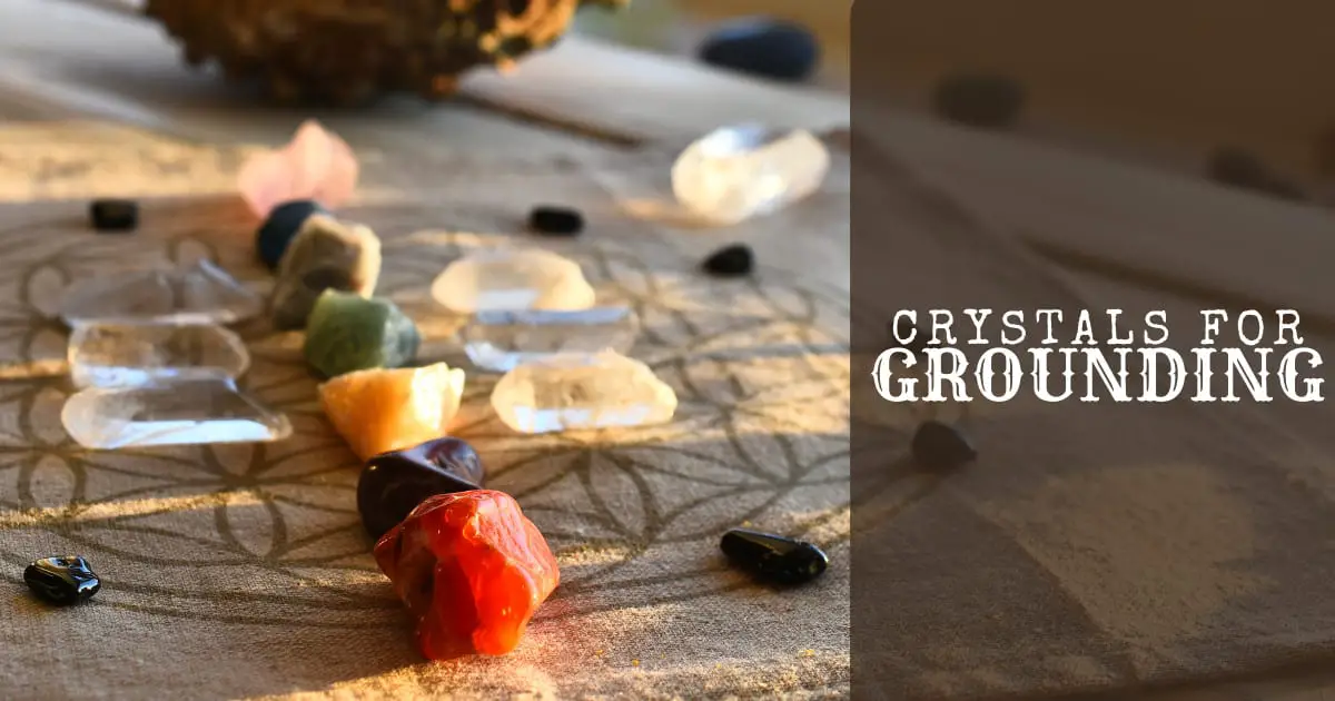 Crystals for grounding