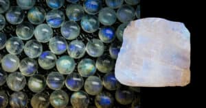 Rainbow Moonstone Crystals for Creativity