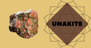 Unakite crystals for sacral chakra
