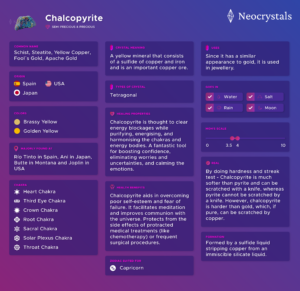 Chalcopyrite Meaning: Healing Properties, Benefits and Uses